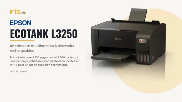 Epson EcoTank L3250 Imprimante multifonction à réservoirs rechargeables (C11CJ67408)