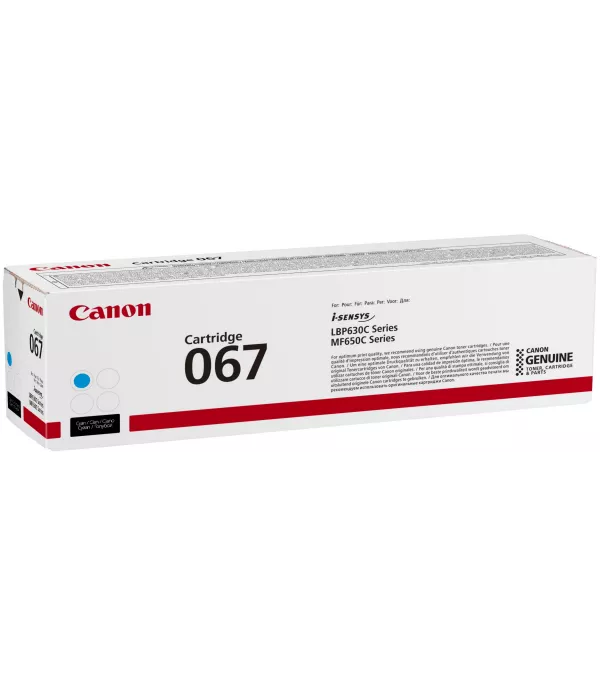 Canon 067 Cyan - Toner Canon d'origine (5101C002AA)