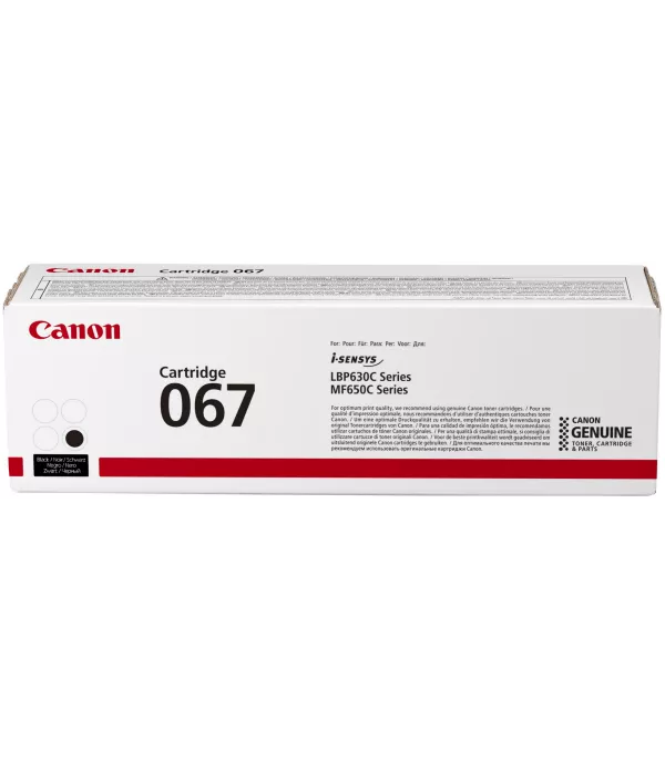 Canon-067-Noir-Toner-Canon-dorigine-5102C002AA Canon 067 Noir - Toner Canon d'origine (5102C002AA)