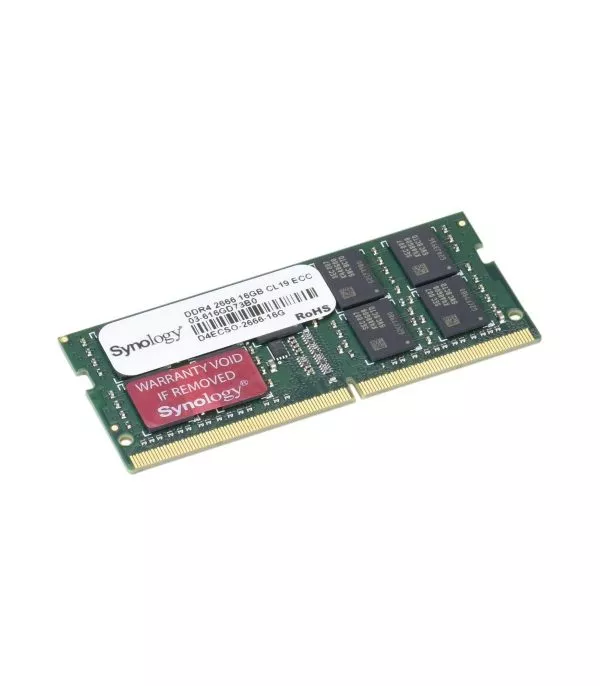 barrette-memoire-synology-sodimm-16gb-ddr4-ecc-2666-mhz-serveur-nas-d4ecso266616g Barrette mémoire Synology SO-DIMM 16GB DDR4 ECC 2666 MHz - Serveur Nas (D4ECSO-2666-16G)
