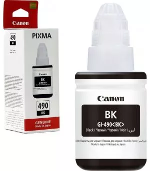 bouteille-d-encre-canon-gi-490-bk-noir-d-origine-0663c001ab Bouteille d'encre Canon GI-490 BK Noir d'origine - 0663C001AB