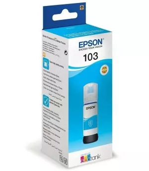 bouteille-dencre-epson-ecotank-dorigine-103-cyan-c13t00s24a Bouteille d’encre Epson EcoTank d’origine 103 Cyan - C13T00S24A