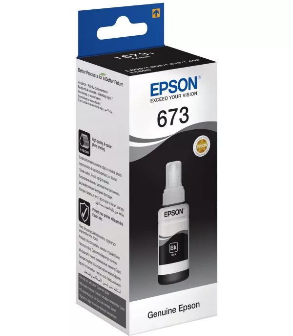 Bouteille d’encre Epson T6731 Noir - C13T67314A