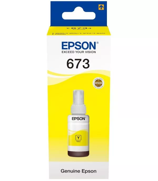 Bouteille d’encre Epson T6734 Jaune - C13T67344A