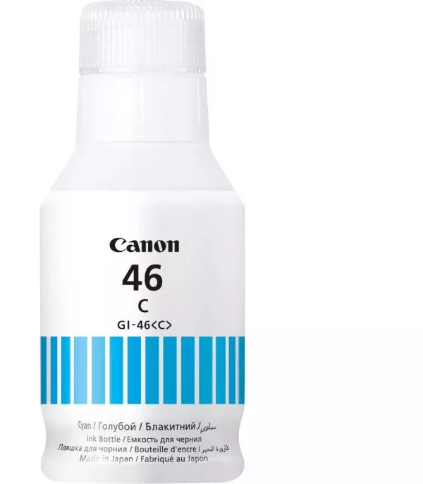 Canon GI-46C Cyan - Bouteille d'encre Canon d'origine (4427C001AA)