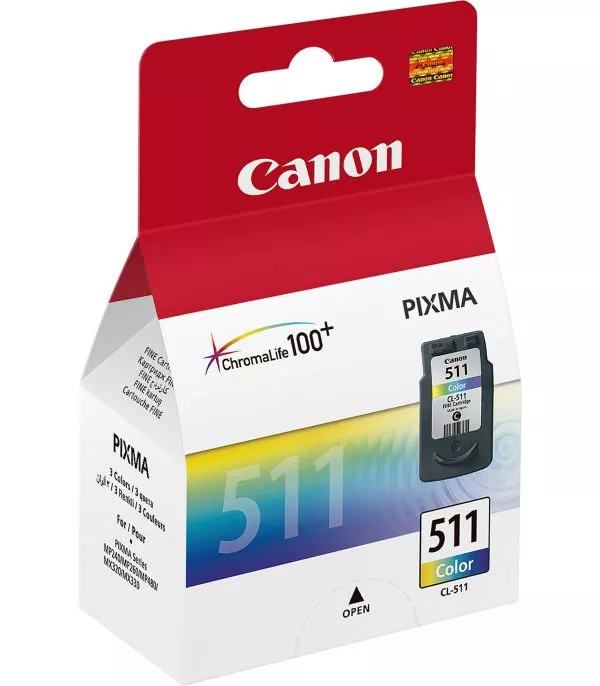 Cartouche d’encre Canon CL-511 Couleurs - (2972B007AA)