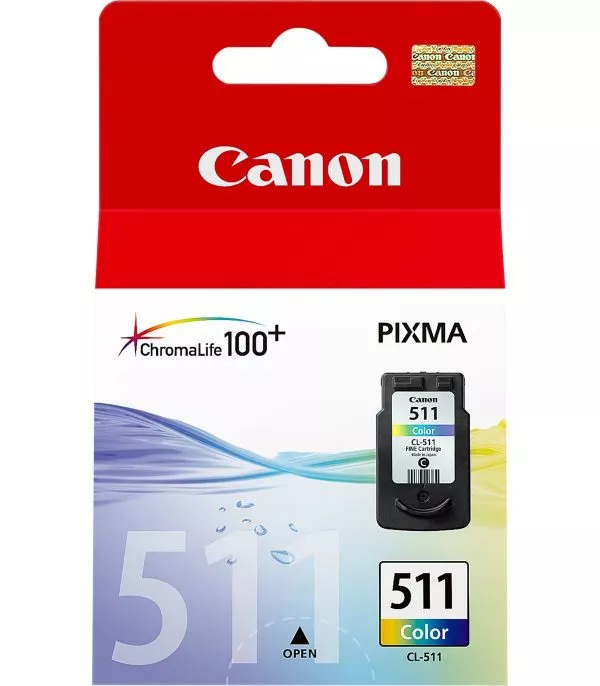 Cartouche d’encre Canon CL-511 Couleurs - (2972B007AA)