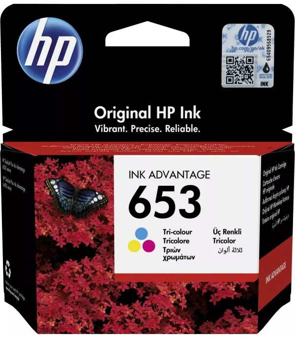 cartouche-dencre-hp-653-couleur-3ym74ae HP 653 Couleur Cartouche d'encre - 3YM74AE