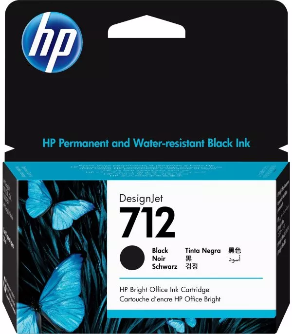 Cartouche d'encre HP 712 Noir - 3ED70A
