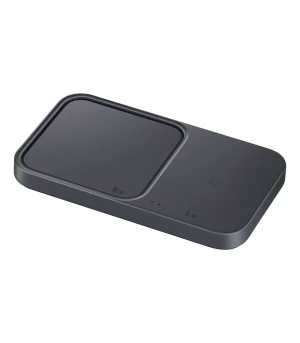Chargeur sans fil Samsung DUO 15 W – Pad USB-C – Charge téléphone + montre/buds – (EP-P5400TBEGWW)