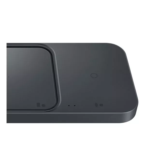 Chargeur sans fil Samsung DUO 15 W – Pad USB-C – Charge téléphone + montre/buds – (EP-P5400TBEGWW)