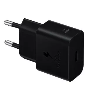 Chargeur secteur USB-C 25 W Samsung – Super-Fast Charge – Sans câble – Noir (EP-T2510NBEGWW)
