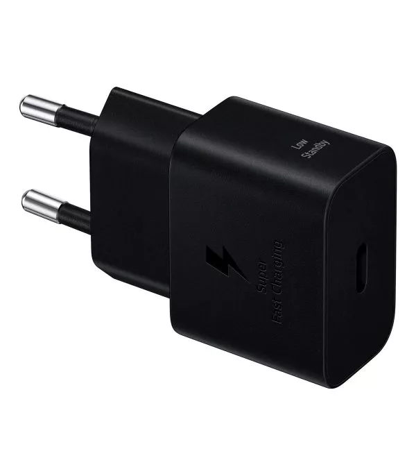 chargeur-secteur-usb-c-25-w-samsung-super-fast-charge-sans-cable-noir-ep-t2510nbegww Chargeur secteur USB-C 25 W Samsung – Super-Fast Charge – Sans câble – Noir (EP-T2510NBEGWW)
