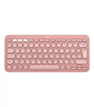 Clavier Bluetooth Logitech Pebble Keys 2 K380s – AZERTY Français – Tonal Rose (920-011805)