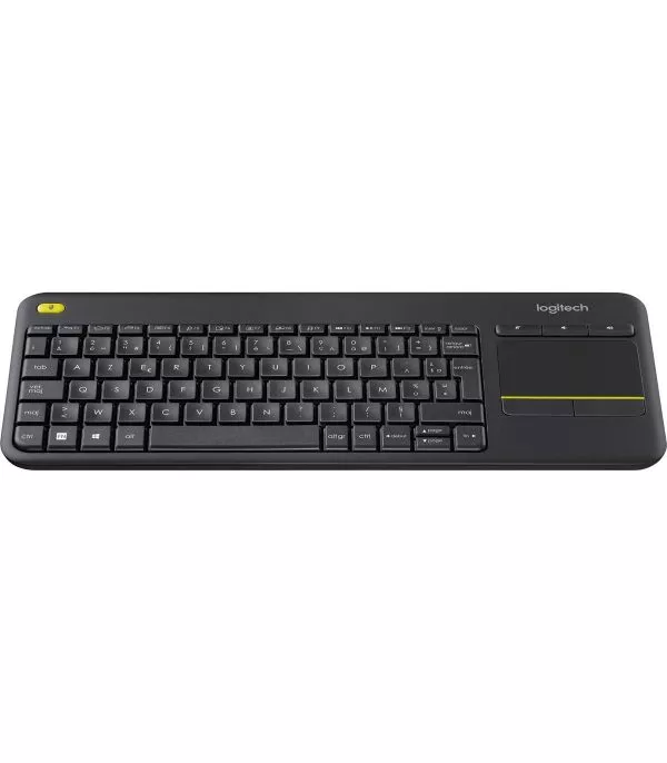 Logitech K400 Clavier sans fil avec pavé tactile intégré AZERTY Noir - 920-007129
