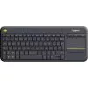 Logitech K400 Clavier sans fil avec pavé tactile intégré AZERTY Noir - 920-007129