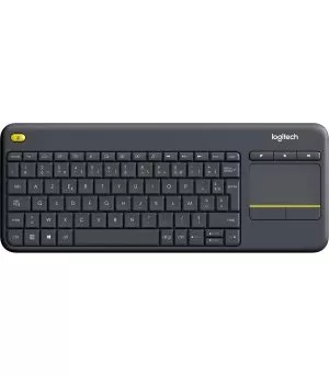 Logitech K400 Clavier sans fil avec pavé tactile intégré AZERTY Noir - 920-007129