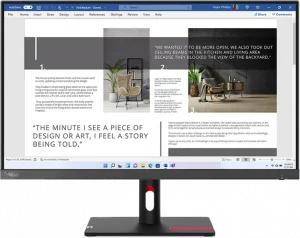 Écran 27" Full HD Lenovo ThinkVision S27i-30 (63DFKAT4EU)