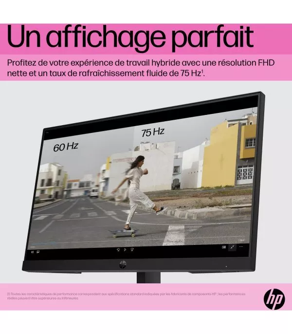 ecran-hp-p22-g5-fhd64x86aa-3 Écran HP P22 G5 21,5" Full HD - Moniteur PC HDMI/VGA (64X86AA)