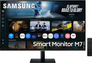 Écran intelligent 32 " Samsung Vision AI M7 M70F UHD 4K (LS32FM700UUXEN)