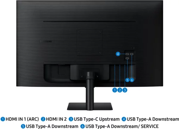 Écran intelligent 32 " Samsung Vision AI M7 M70F UHD 4K (LS32FM700UUXEN)