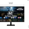 Écran intelligent 32 " Samsung Vision AI M7 M70F UHD 4K (LS32FM700UUXEN)