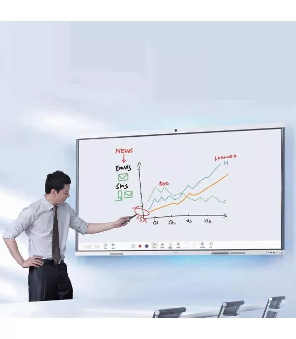 ecran-tactile-daffichage-interactif-huawei-ideahub-b3-65-uhd-4k-55150937-2 Écran tactile d'affichage interactif Huawei IdeaHub B3 65" UHD 4K (55150937)