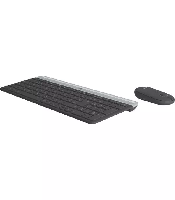 Logitech MK470 Ensemble clavier et souris sans fil ultra-fin - 920-009190