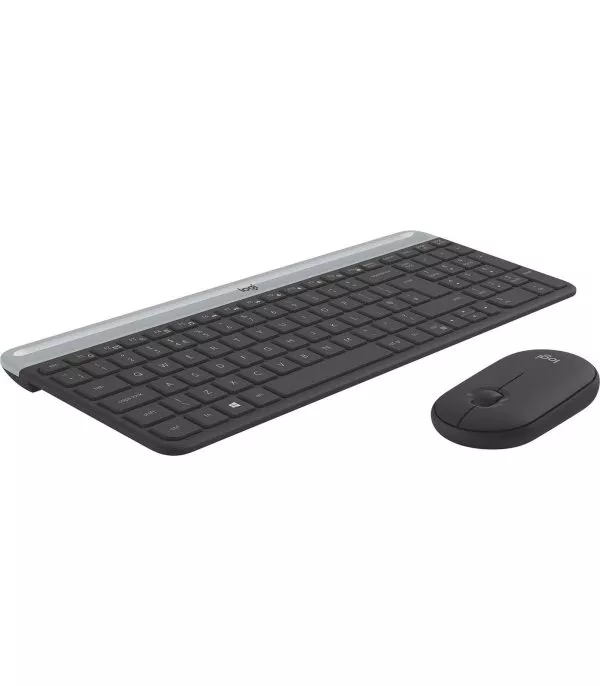 Logitech MK470 Ensemble clavier et souris sans fil ultra-fin - 920-009190
