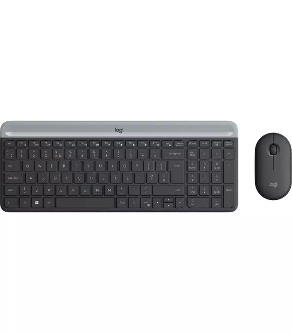 Logitech MK470 Ensemble clavier et souris sans fil ultra-fin - 920-009190