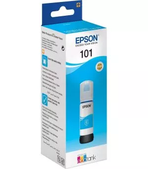 Epson 101 Cyan - Bouteille d’encre Epson EcoTank d’origine - C13T03V24A