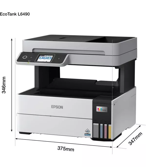 Epson EcoTank L6490 Imprimante multifonction à réservoirs rechargeables (C11CJ88404)