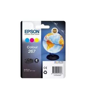 Epson Monobloc Globe 267 - encre DURABrite Ultra 3 couleurs - C13T26704010