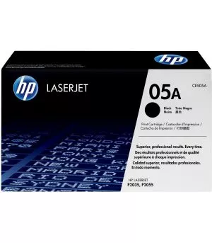 HP 05A Noir Toner Laser original - (CE505A)