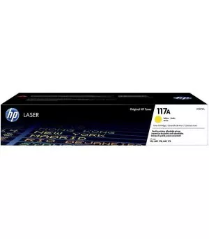 HP 117A Jaune Toner Laser original - W2072A