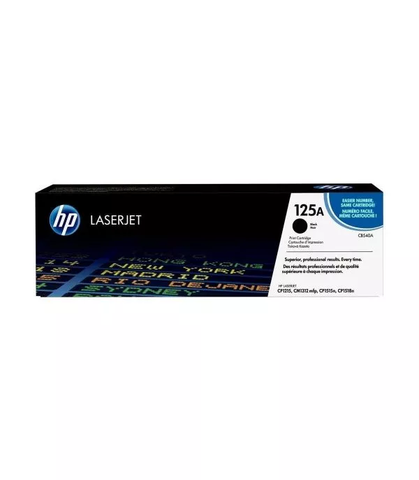 HP 125A Noir Toner Laser original - CB540A