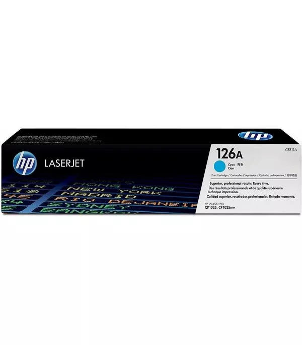 HP 126A Cyan Toner Laser original - CE311A