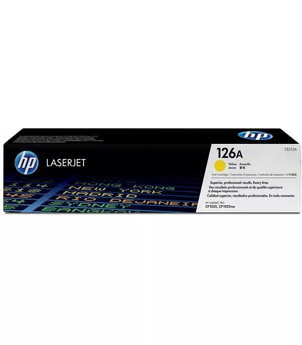 HP 126A Jaune Toner Laser original - CE312A