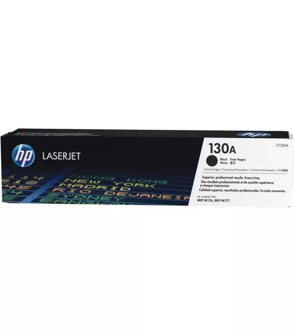 HP 130A Noir Toner Laser original - CF350A
