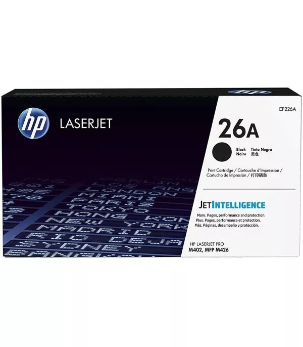 hp-26a-noir-toner-original-cf226a HP 26A Noir Toner Laser original - CF226A