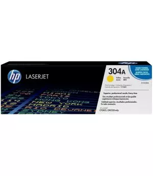 hp-304a-jaune-toner-original-cc532a HP 304A Jaune Toner Laser original - CC532A