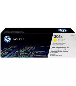 hp-305a-jaune-toner-original-ce412a HP 305A Jaune Toner laser original - CE412A