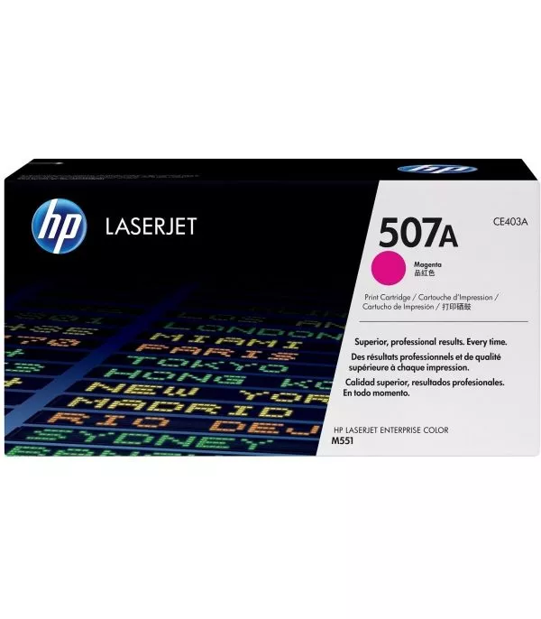 HP 507A Magenta Toner Laser original - CE403A