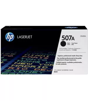 hp-507a-noir-toner-original-ce400a HP 507A Noir Toner laser original - CE400A