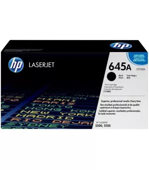 HP 645A Noir Toner Laser original - C9730A