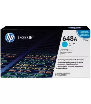 hp-648a-cyan-toner-original-ce261a HP 648A Cyan Toner Laser original - CE261A