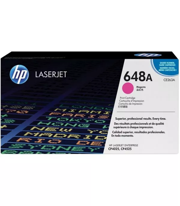 HP 648A Magenta Toner Laser original - CE263A
