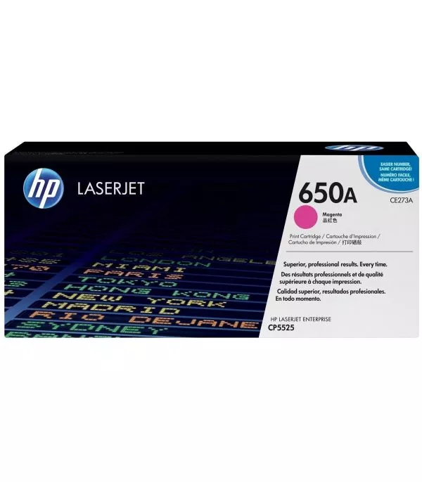 HP 650A Magenta Toner Laser original - CE273A