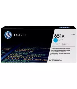 hp-651a-cyan-toner-original-ce341a HP 651A Cyan Toner Laser original - CE341A