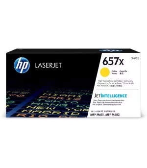 hp-657x-jaune-toner-original-cf472x HP 657X Jaune Toner Laser original - CF472X